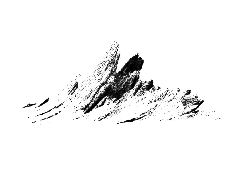 image of SVG art called 'Antique Mountain 1'